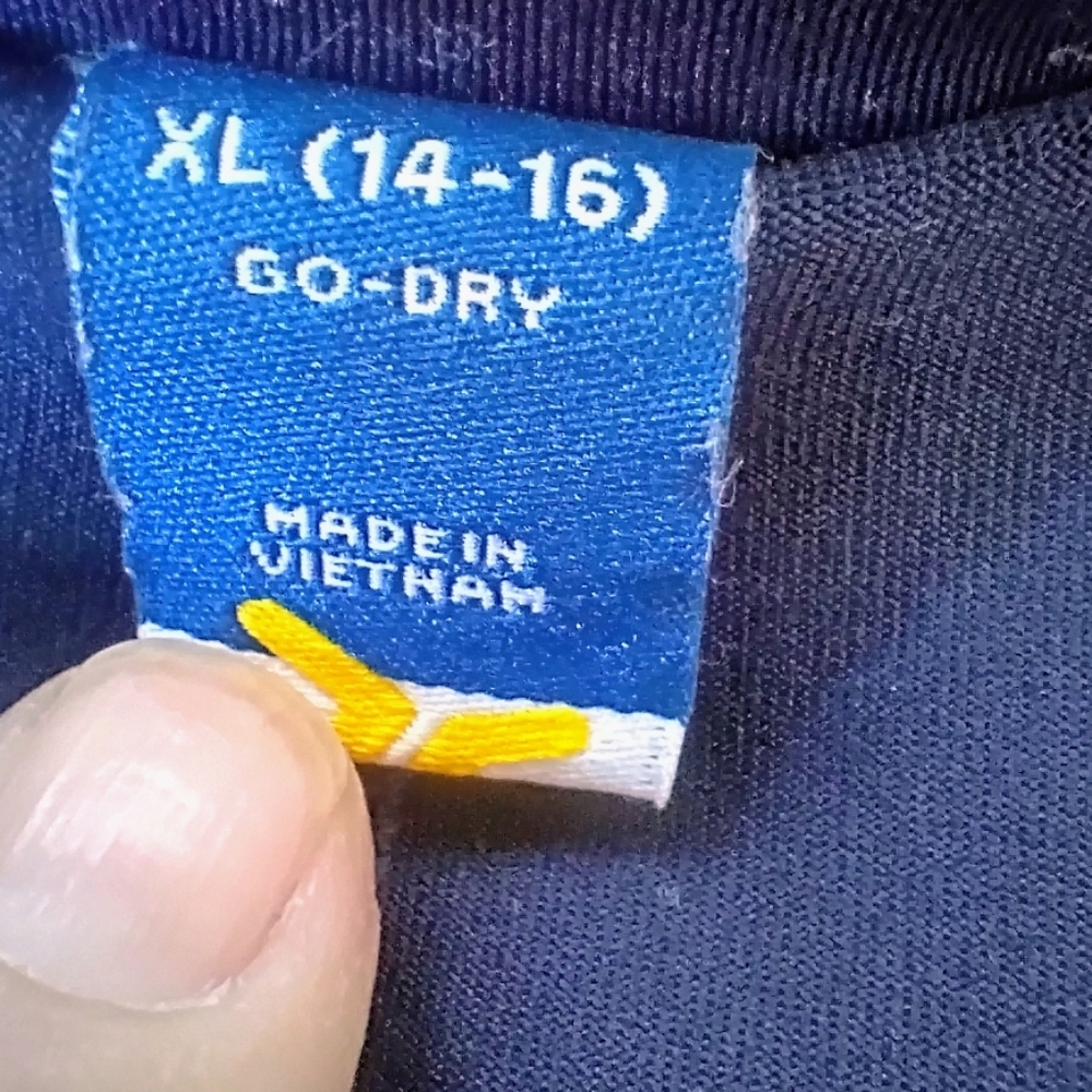 Navy Women's Athletic Skirt Navy Blue Sz XL 14/16 ISO - Picture 4 of 4